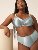 Naturana Minimizer ice blue wireless bra