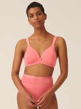Naturana Everyday raspberry wireless bra