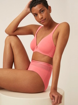 Naturana Everyday raspberry wireless bra