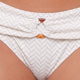 LingaDore Beach Fishbone ivory/print bikini brief