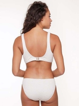LingaDore Beach Fishbone ivory/print padded bikini bra