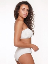 LingaDore Beach Fishbone ivory/print padded bikini bra