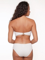 LingaDore Beach Fishbone ivory/print padded bikini bra