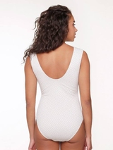 LingaDore Beach Fishbone ivory/print bathingsuit