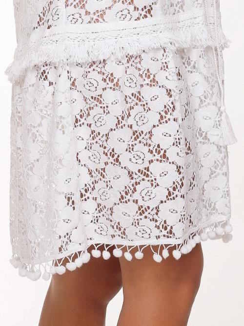 LingaDore Beach Boho white tunic