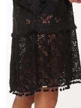 LingaDore Beach Boho black tunic