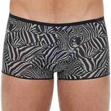 HOM Plume black/white sport trunk