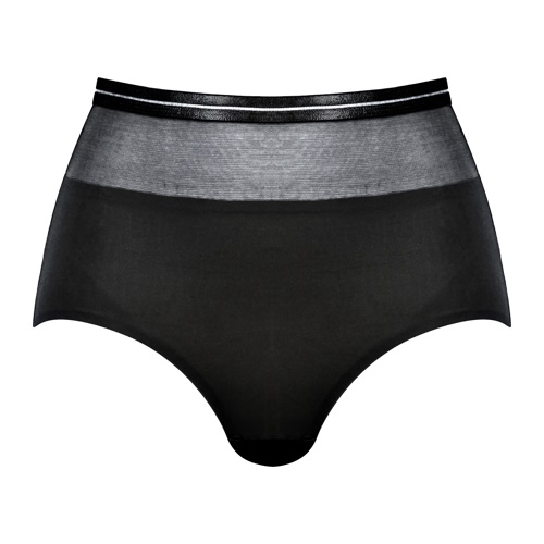 Naturana Monday black high waist brief