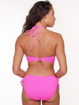 LingaDore Beach Shine Brighter than the Sun hot pink set