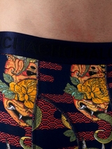 Muchachomalo Leaves blue/print boxer short