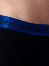 Muchachomalo Basic black/blue boxer short