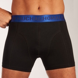 Muchachomalo Basic black/blue boxer short