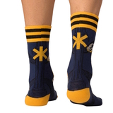 Muchachomalo Hercules navy/print socks