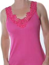 Toker Basic fuchsia top