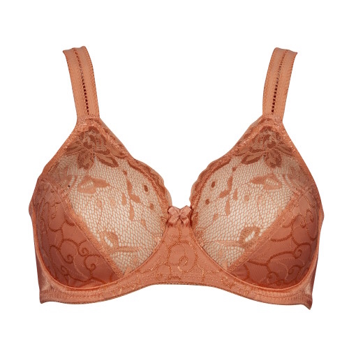Elbrina Johanna orange non-padded bra