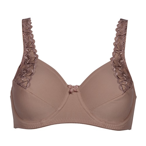 Elbrina Helen brown non-padded bra