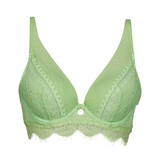 After Eden Didi lime push up bra