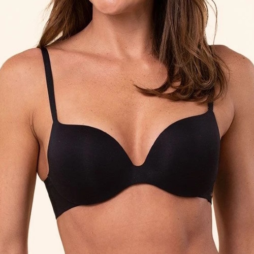 Order Royal Lounge Lingerie Miracle Black Padded Bra online.