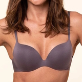 Royal Lounge Miracle glazier grey padded bra