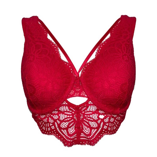 After Eden D-Cup & Up Denise hot pink padded bra
