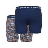 A Fish Named Fred Flip Flops blue/print boxer short