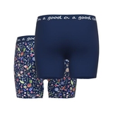 A Fish Named Fred Flamingo navy/print boxer short
