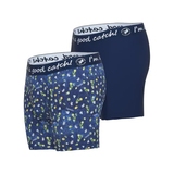 A Fish Named Fred Caipirinha navy/print boxer short