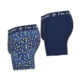 A Fish Named Fred Caipirinha navy/print boxer short