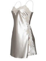 After Eden Fay off white slipdress