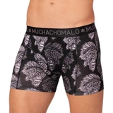 Muchachomalo Bison black/print modal boxershort
