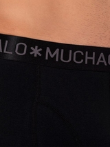 Muchachomalo Basic black modal boxershort