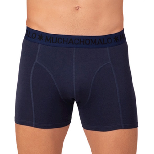 Muchachomalo Basic navy blue modal boxershort