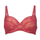 Rosa Faia Abby red non-padded bra