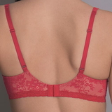 Rosa Faia Abby red non-padded bra