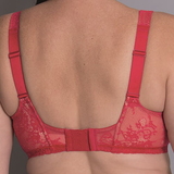 Rosa Faia Abby red non-padded bra
