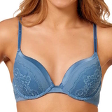 After Eden Marilyn jeans blue push up bra