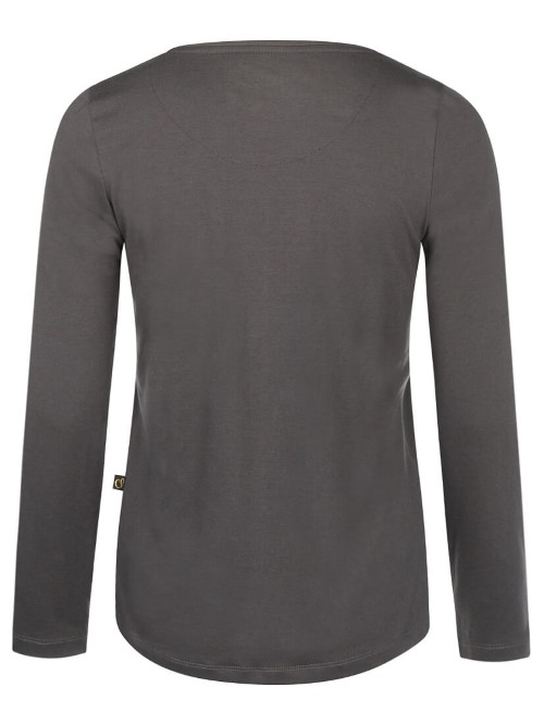 Charlie Choe Wild Nights dark grey sleep shirt