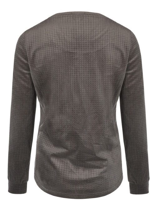 Charlie Choe Wild Nights anthracite sleep shirt