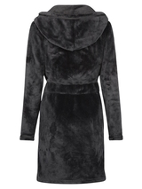 Charlie Choe Wild Nights anthracite bathrobe