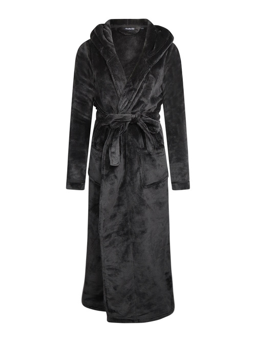 Charlie Choe Wild Nights anthracite kimono