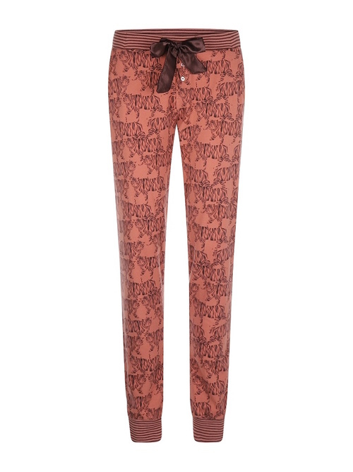 Charlie Choe Wild Hearted terracotta pyjama pant