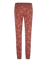 Charlie Choe Wild Hearted terracotta pyjama pant