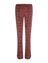 Charlie Choe Wild Hearted terracotta pyjama pant