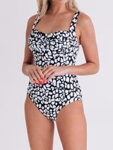 Bomain Tasmanie navy/white bathingsuit