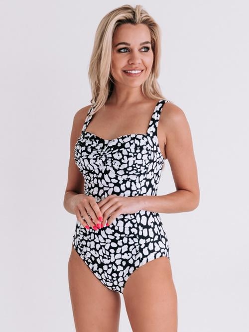 Bomain Tasmanie navy/white bathingsuit