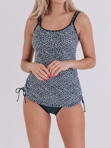 Bomain Ortac Plus navy/white tankini set