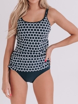 Bomain Dublin blue/white tankini set