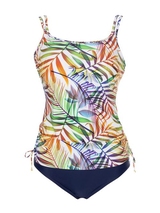 Bomain Budapest white/print tankini set