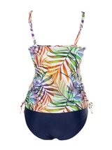 Bomain Budapest white/print tankini set