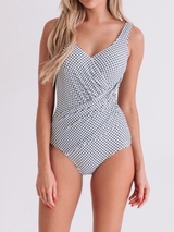 Bomain Athens white/black bathingsuit